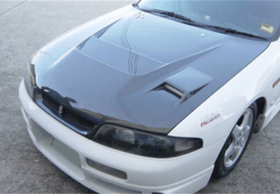 AB Style Carbon Fibre Bonnet for Skyline R33 GTST Series 1