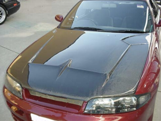 BX Style Carbon Bonnet For Skyline R33 GTST,R34GTT