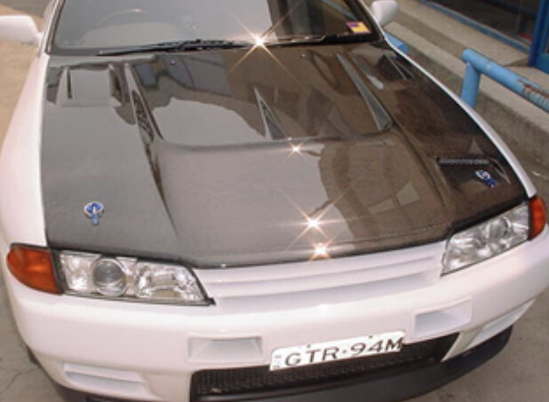 Carbon Fibre Bonnet For Skyline R32 GTS-T