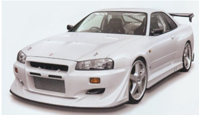 GT Style R34 GTR Bodykit