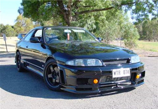 R33 GTR   R Style Front Bar