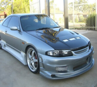R Style Carbon Bonnet (also in Fibreglass)