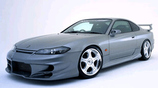 SV Style Side Skirts for Nissan S15 200SX
