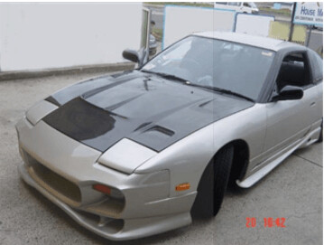 T Style Carbon Fibre for Nissan 180SX