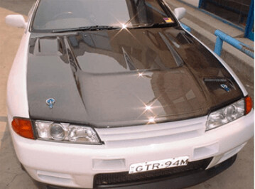 T Style Skyline R32 GTR Carbon Bonnet to suit R32 GTS-T