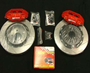 UAS Big 4 Piston Rear Brake Kit