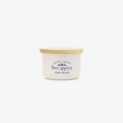 FLEUR LYON Enamel Canister S