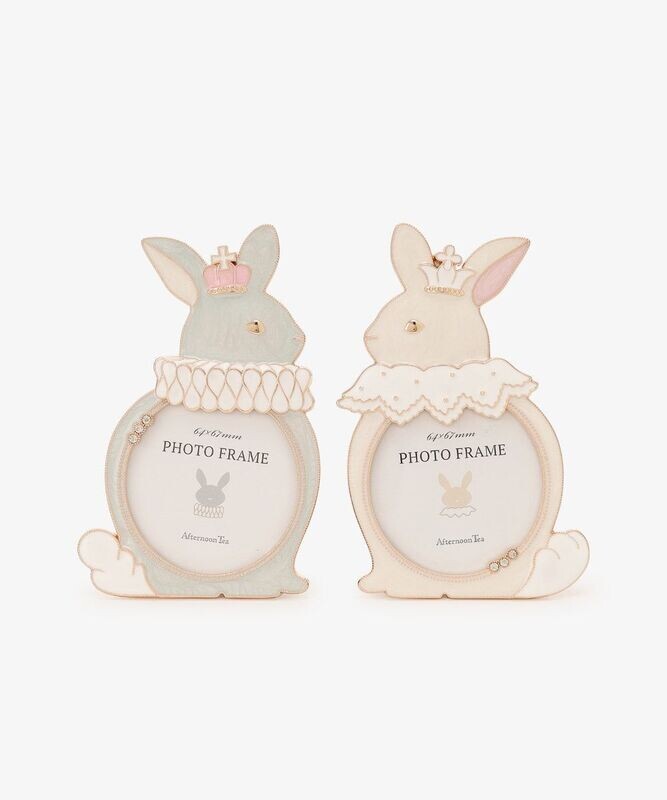 Rabbit die-cut pair photo frame