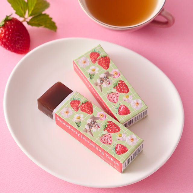 Strawberry Darjeeling Yokan