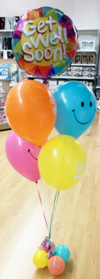 Get Well Smiley Bouquet