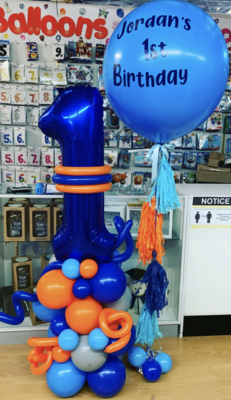 Mega Number Column + Custom Jumbo Package