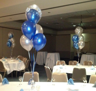 Table Bouquets - Balloon Inside Balloon