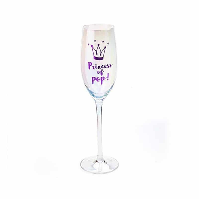 Princess of Pop Champagne Glass