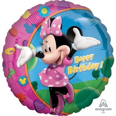 Minnie Happy Birthday Foil