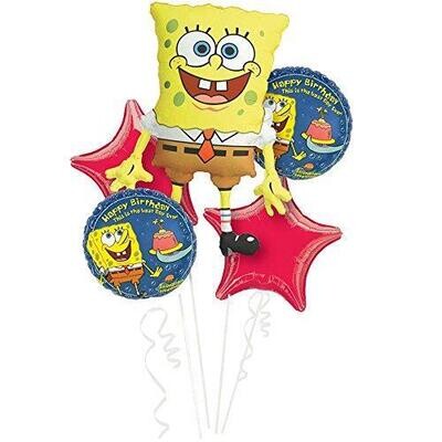 Spongebob Balloon Bouquet