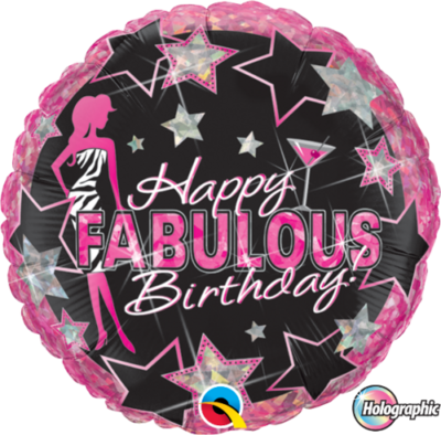 Happy Fabulous Birthday Foil