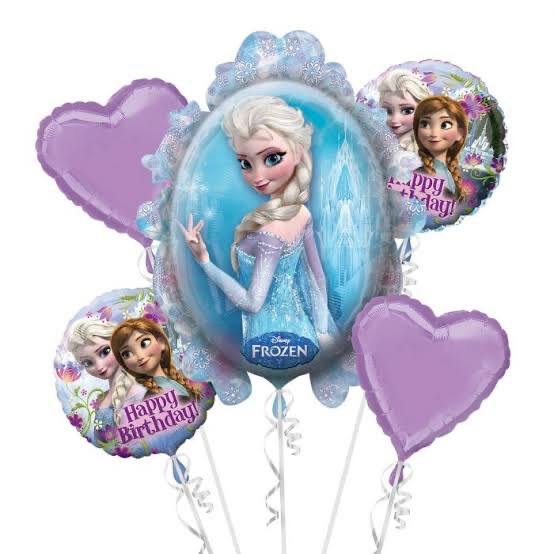 Frozen Birthday Balloon Bouquet