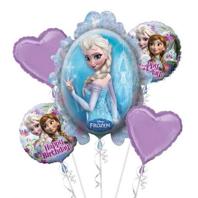 Frozen Birthday Balloon Bouquet