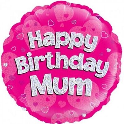 Happy Birthday Mum Foil