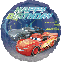 Disney Cars - Happy Birthday Foil