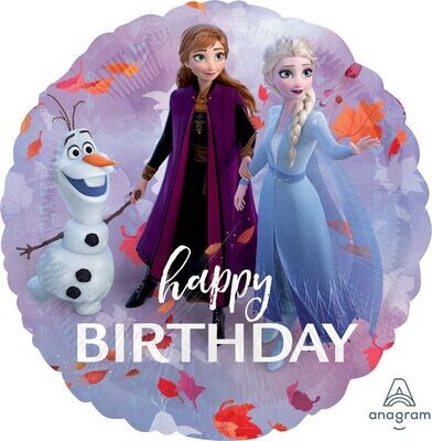 Frozen Happy Birthday Foil