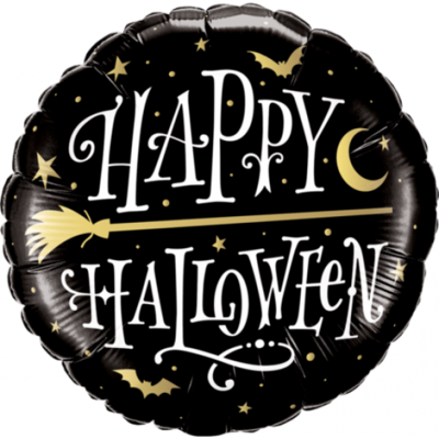 Halloween Golden Broomstick