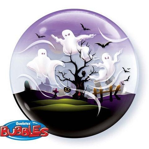 Spooky Ghosts Bubble Balloon