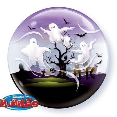 Spooky Ghosts Bubble Balloon