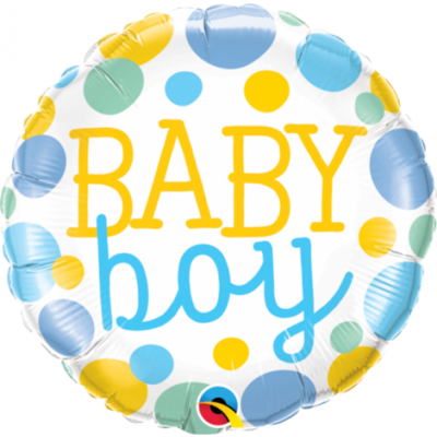 Baby Boy Dots