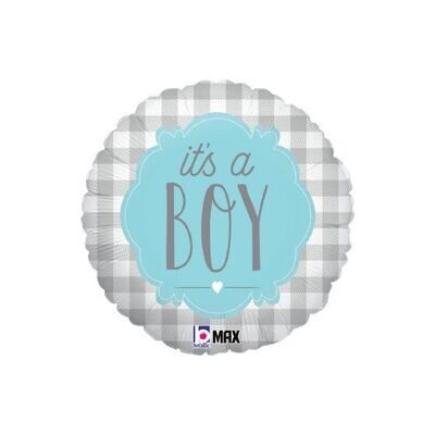 It&#39;s a Boy - Plaid