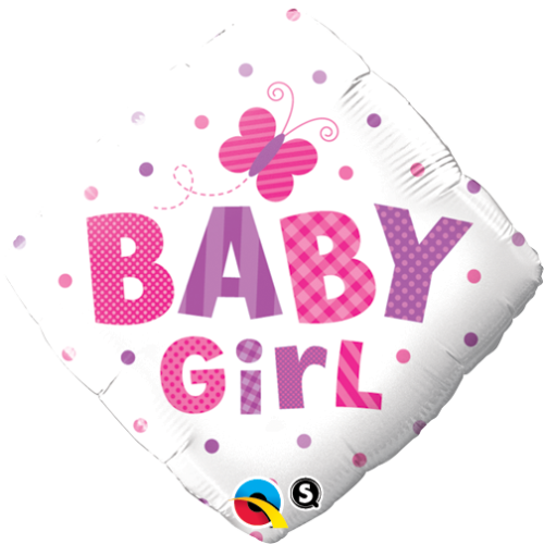 Baby Girl - Butterfly Diamond