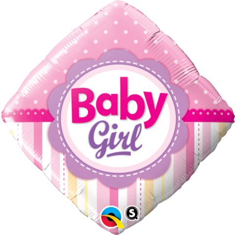 Baby Girl Diamond balloon