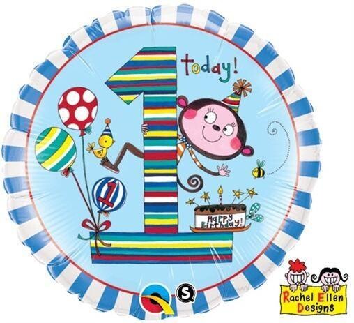 1st Birthday - Rachel Ellen Monkey Design