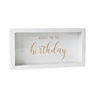 Birthday Message Box