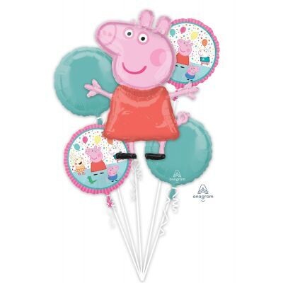 Peppa Pig Balloon Bouquet