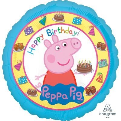 Peppa Pig - Happy Birthday Foil