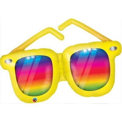 Rainbow Striped Sunglasses Supershape