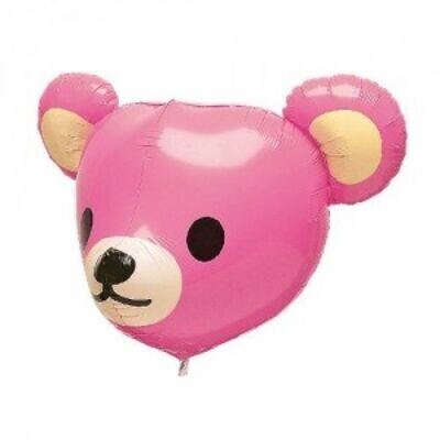 Bear Balloon - Pink