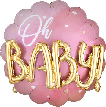 Oh Baby Pink - 3D multi balloon