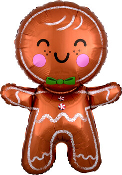 Happy Gingerbread Man Supershape