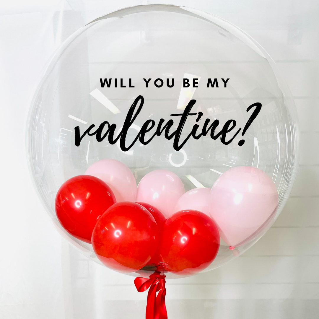 Valentines Day Personalised Bubble Balloon
