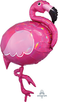 Iridescent Pink Flamingo