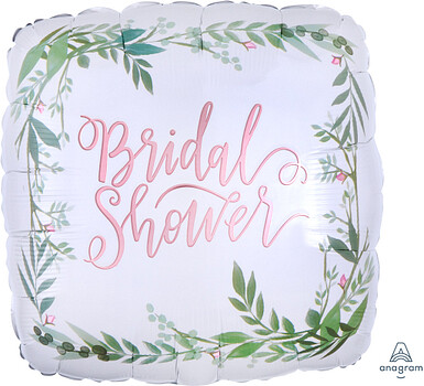 Love &amp; Leaves Bridal Shower Foil