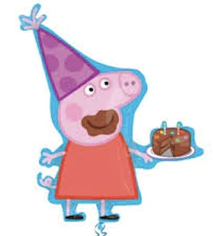 Peppa Pig Super Shape foil