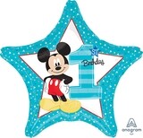 Mickey Mouse 1st Birthday Star