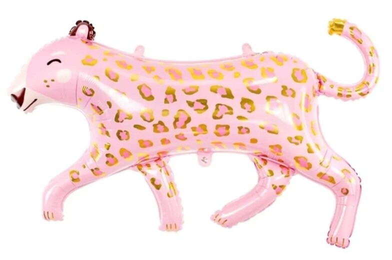 Leopard Shaped Foil Balloon