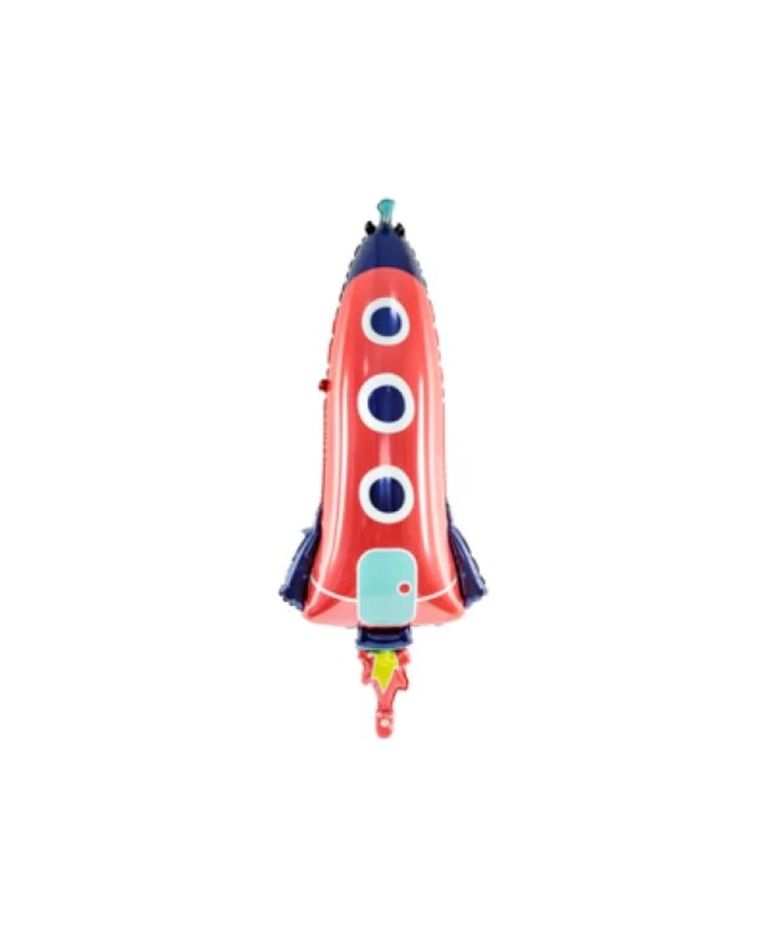 Giant Space Rocket Supershape Foil