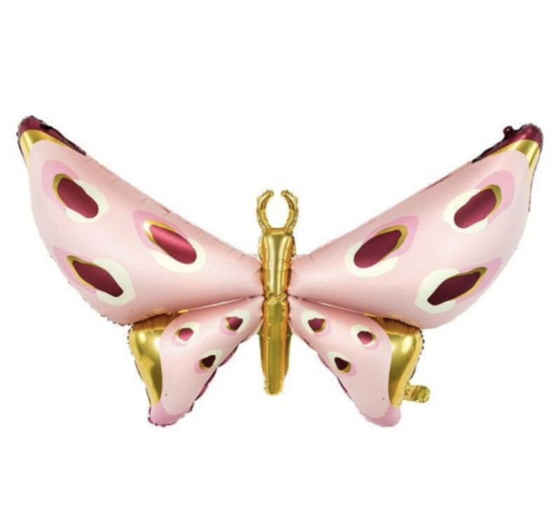 Butterfly Jumbo - Pink and Gold