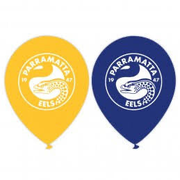 Parramatta Eels NRL Printed Balloons