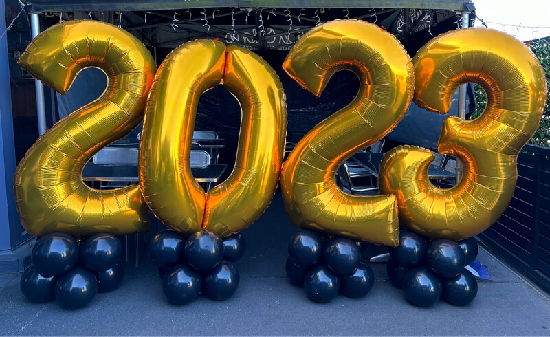 Giant 2023 Balloons - New years Eve